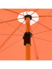 La Redoute Intérieurs Ochre Biara Fringed Parasol Garden Umbrella - Image 5 of 6