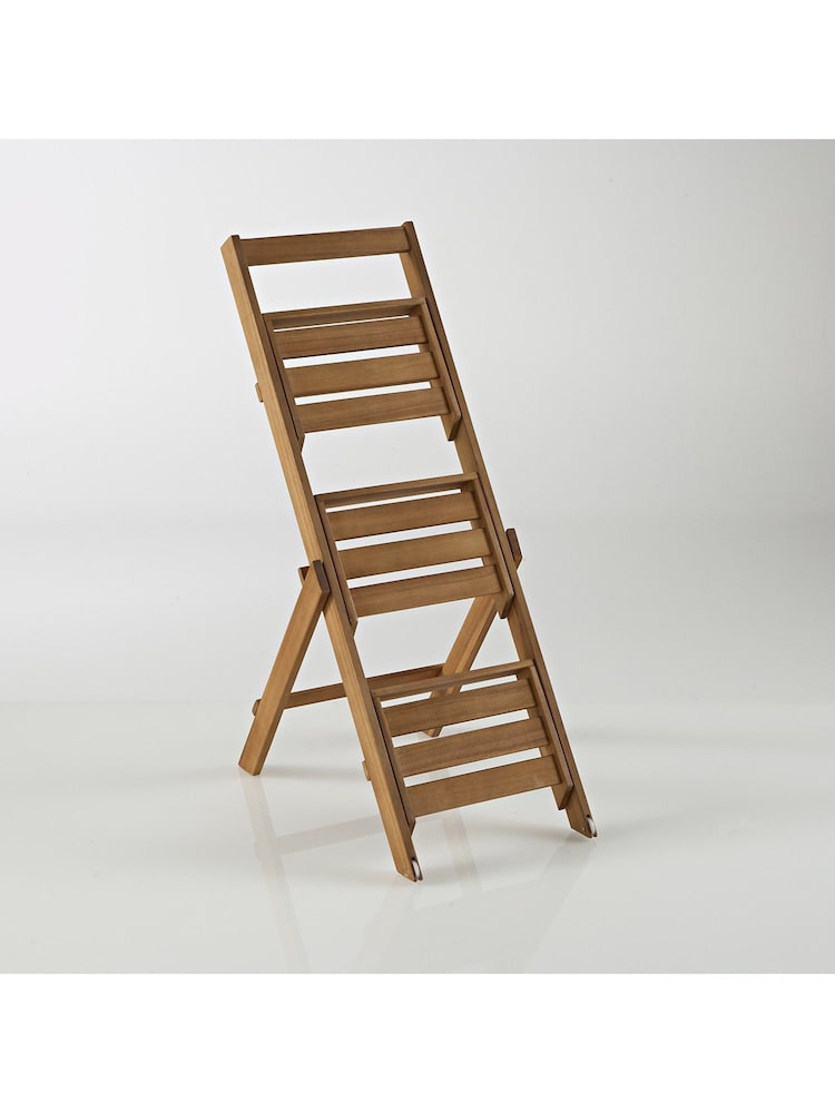 La Redoute Intérieurs Acacia Triple Garden Shelf - Image 2 of 4