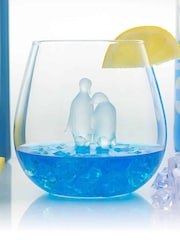 Jeray Clear Penguin in a Glass - Image 2 of 4