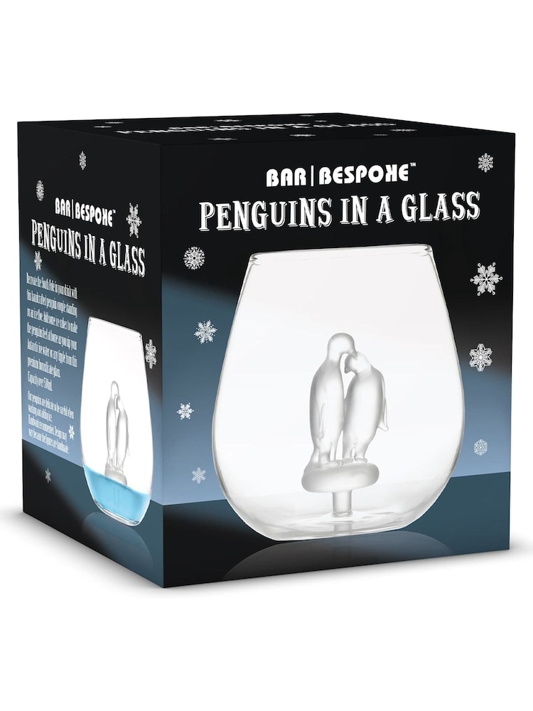 Jeray Clear Penguin in a Glass - Image 4 of 4
