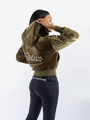 Juicy Couture Green Rydell Bomber Jacket - Image 2 of 4