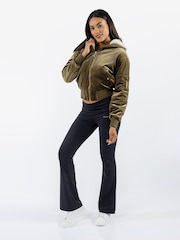 Juicy Couture Green Rydell Bomber Jacket - Image 3 of 4