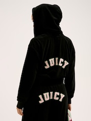 Juicy Couture Black Nala Collegiate Hoodie - Image 2 of 4