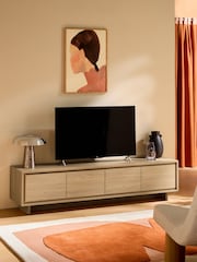 MADE.COM Oak Effect Kaci Up to 70 inch Up to 50 Inch TV Unit - Image 2 of 6