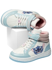Character White Disney Lilo and Stitch High Top Trainers - Image 5 of 5