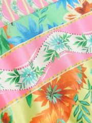 River Island Girls Tropical Stripe Bikini - Imagen 4 de 4