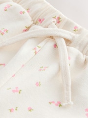 Creme, Blümchenmuster - Sweat-Shorts (3 Monate bis 7 Jahre) - Bild 7 von 8