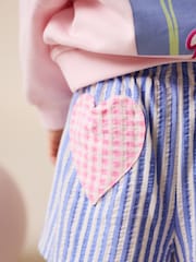 Pink Barbie Shorts Set (3mths-7yrs) - Image 3 of 9