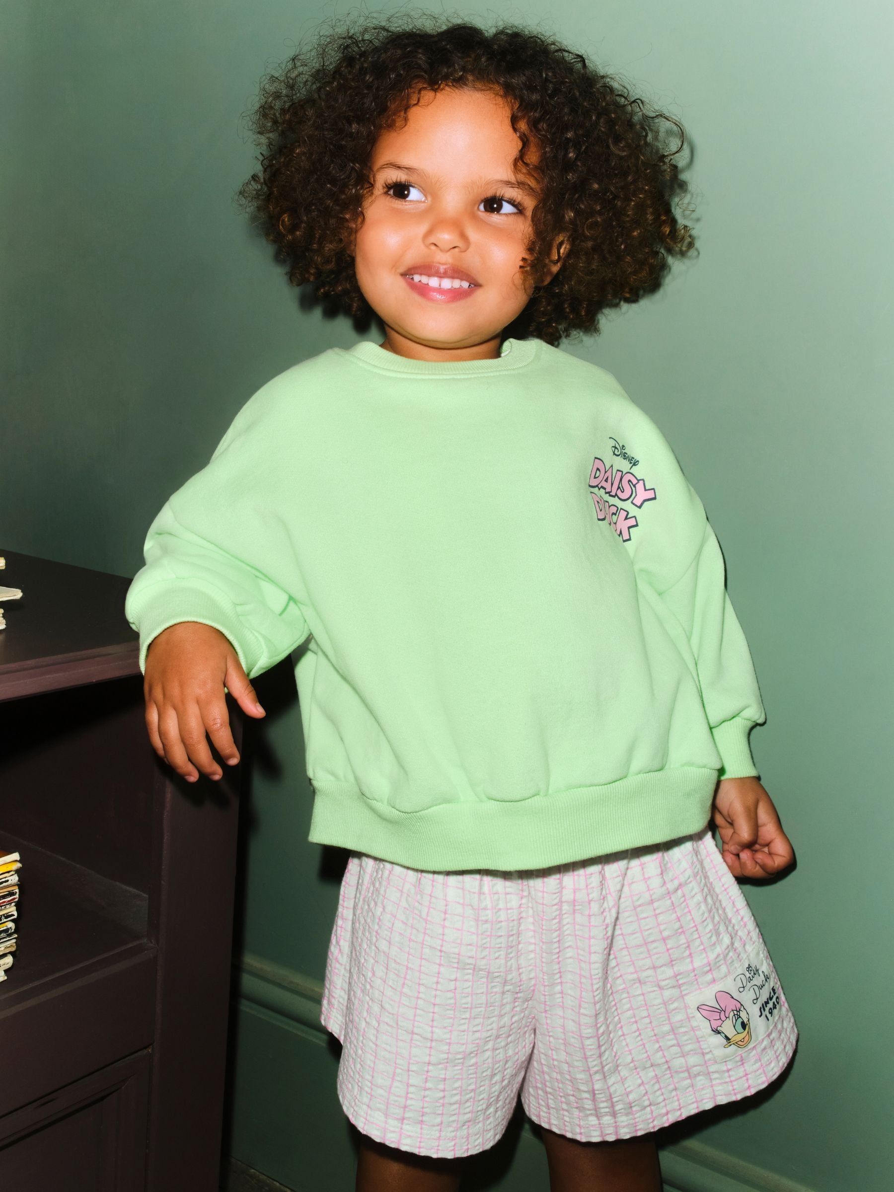 Buy Green Daisy Duck Shorts Set (3mths-7yrs) from the Next UK