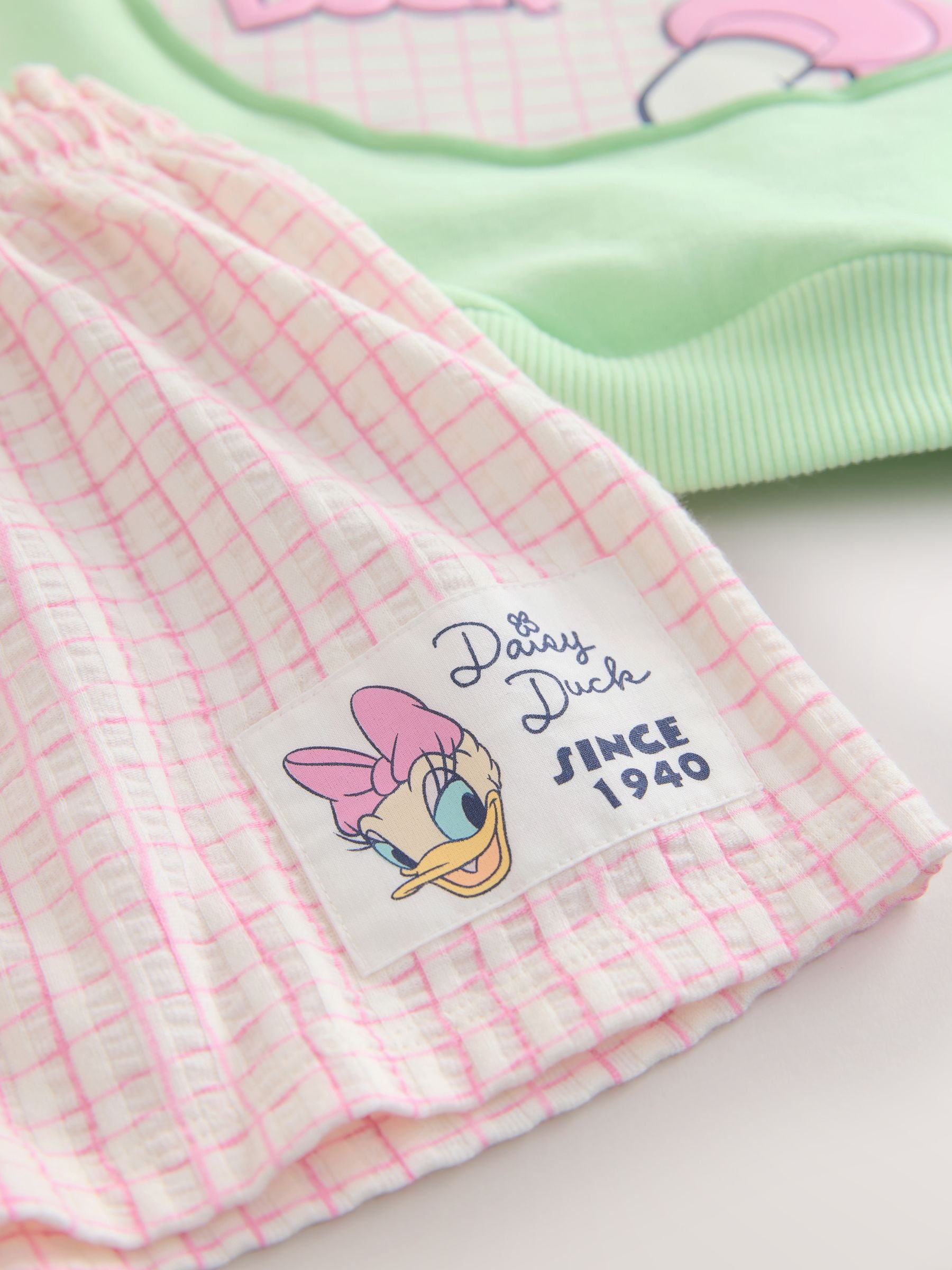 Buy Green Daisy Duck Shorts Set (3mths-7yrs) from the Next UK