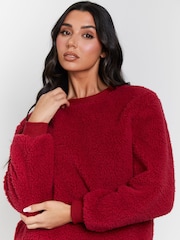 Loungeable Red Borg Jumper & Wide Leg Trousers Lounge Set - Image 4 of 5