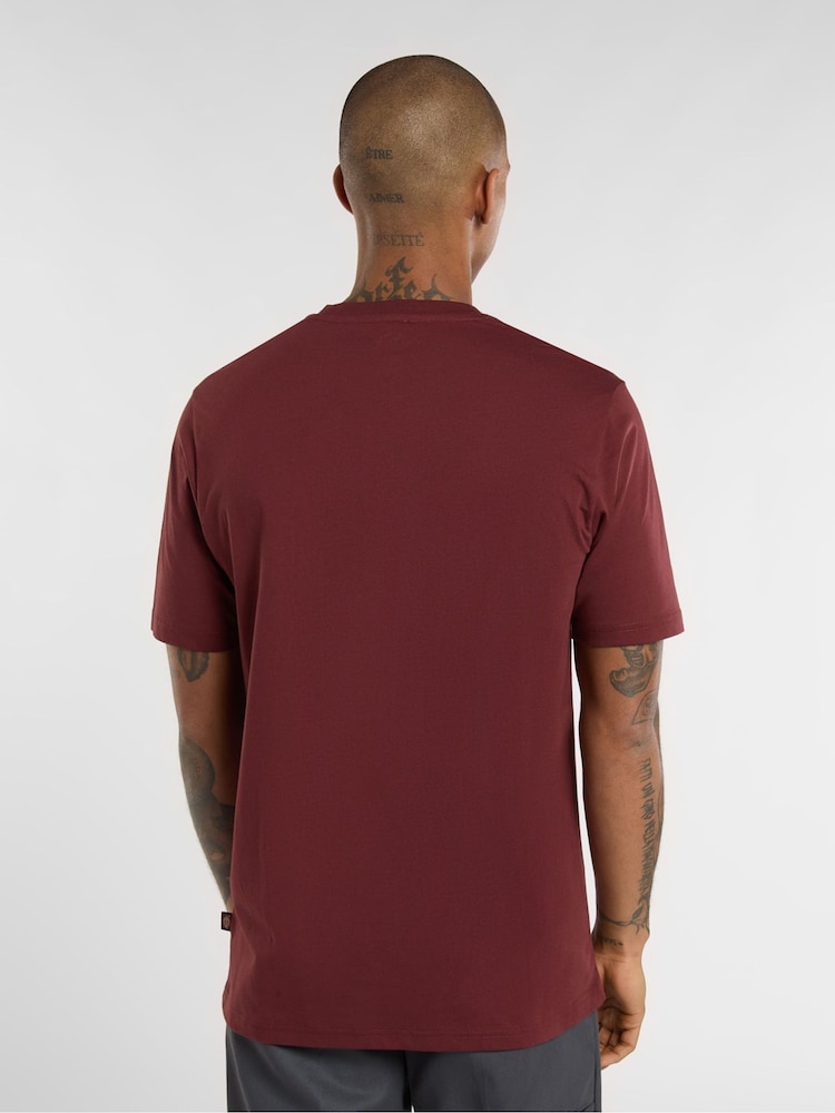 Dickies Red Mapleton T-Shirt - Image 2 of 7