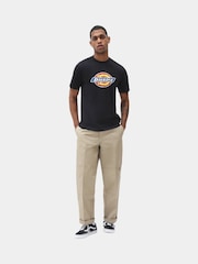 Dickies Black Icon Logo T-Shirt - Image 4 of 4