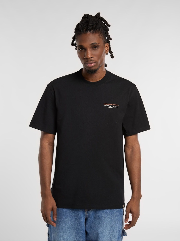 Dickies Black Laryville T-Shirt - Image 1 of 4