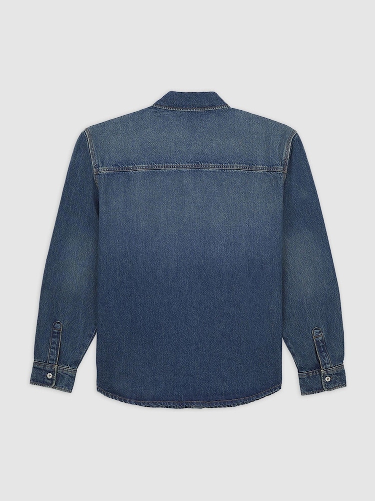 Dickies Blue Mechanic Denim Shirt - Image 7 of 7