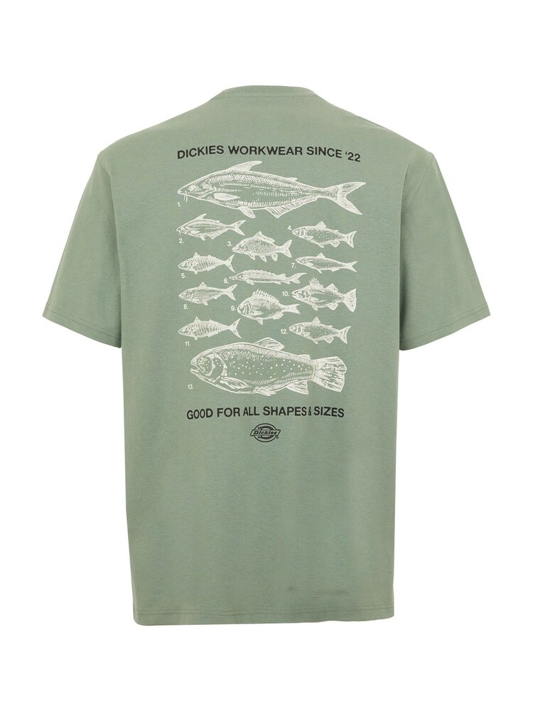 Dickies Green Laryville T-Shirt - Image 8 of 8 Dickies Green Laryville T-Shirt - Image 8 of 8