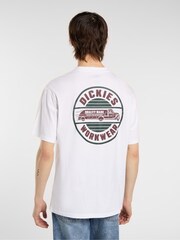 Dickies White Circle T-Shirt - Image 2 of 8