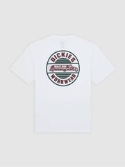 Dickies White Circle T-Shirt - Image 8 of 8