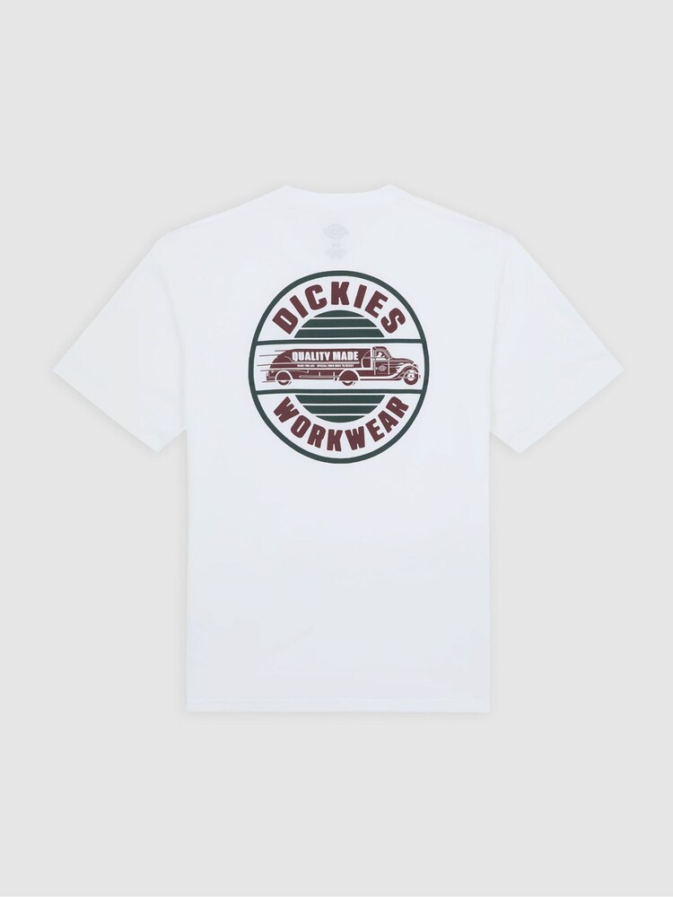 Dickies White Circle T-Shirt - Image 8 of 8