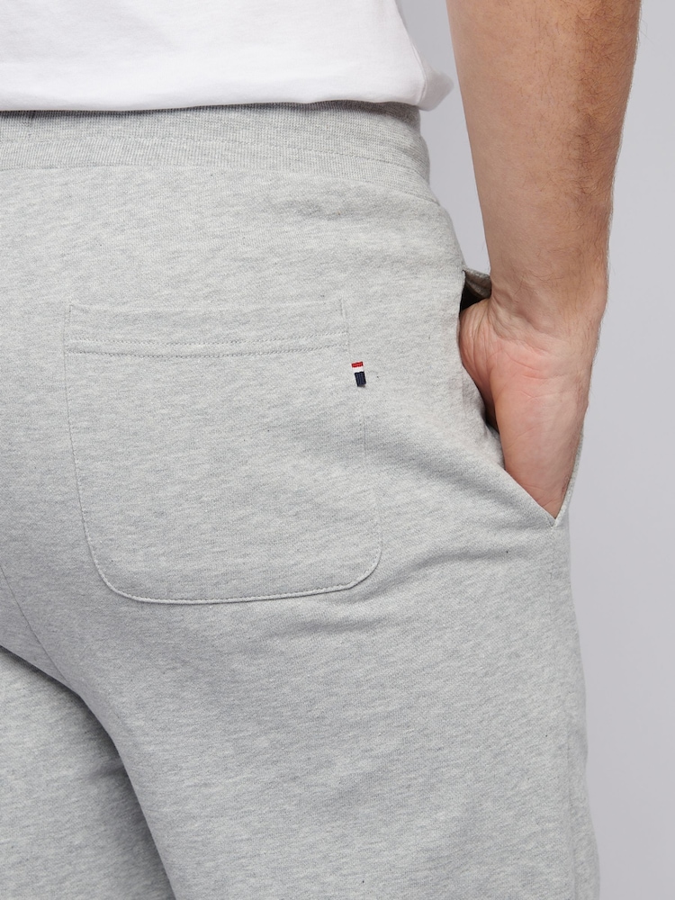 U.S. Polo Assn. Grey Mens Elasticated Cuff Loopback Joggers - Image 5 of 5