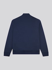 U.S. Polo Assn. Blue Mens Smart Interlock Funnel Neck Sweatshirt - Image 2 of 3