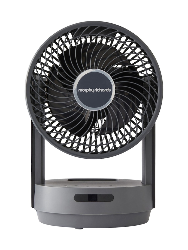 Morphy Richards Grey 3 Blade Desktop Fan - Image 1 of 4 Morphy Richards Grey 3 Blade Desktop Fan - Image 1 of 4