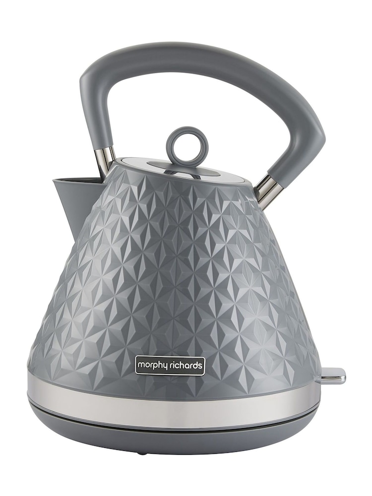 Morphy Richards Grey Vector Kettle - Image 1 of 4 Morphy Richards Grey Vector Kettle - Image 1 of 4