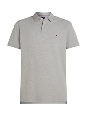 Tommy Hilfiger Grey Regular Fit Polo Shirt - Image 4 of 5