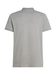 Tommy Hilfiger Grey Regular Fit Polo Shirt - Image 5 of 5
