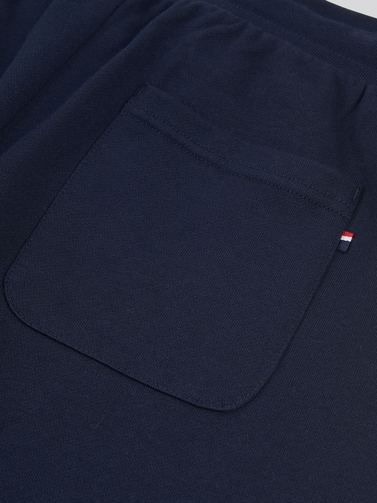 U.S. Polo Assn. Blue Mens Elasticated Cuff Loopback Joggers - Image 4 of 4