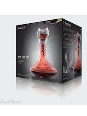 MenKind Clear Final Touch Twister Glass Aerator Decanter Set - Image 3 of 3
