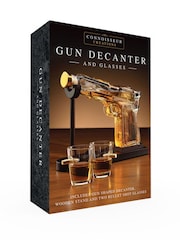 MenKind Clear Gun Decanter And Glass Gift Set - Image 4 of 4