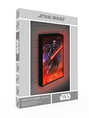 MenKind Black Star Wars Classics Vader Light Up Canvas - Image 4 of 4
