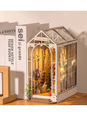 MenKind Multi Greenhouse Book Nook Wooden Construction Kit - Image 2 of 5
