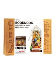 MenKind Multi Greenhouse Book Nook Wooden Construction Kit - Image 5 of 5