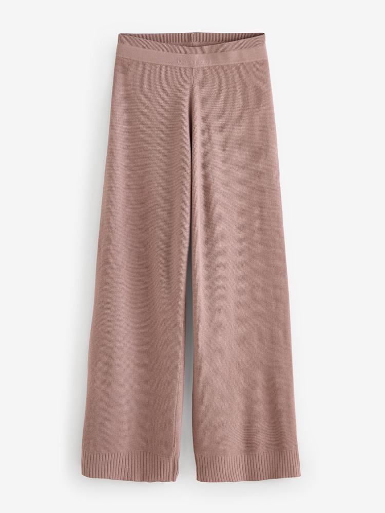 B by Ted Baker Pink Knit Trousers - Image 1 of 1