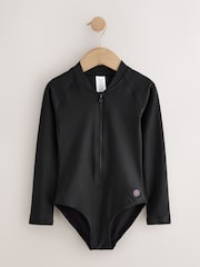 Negro - Bañador de Manga larga Sunsafe (3-16años) - Imagen 5 de 8