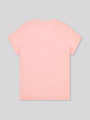 U.S. Polo Assn. Pink Womens Regular Fit V-Neck T-Shirt - Image 6 of 7