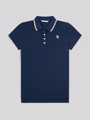 Azul oscuro - U.S. Polo Assn. Womens Polo Shirt - Imagen 5 de 7