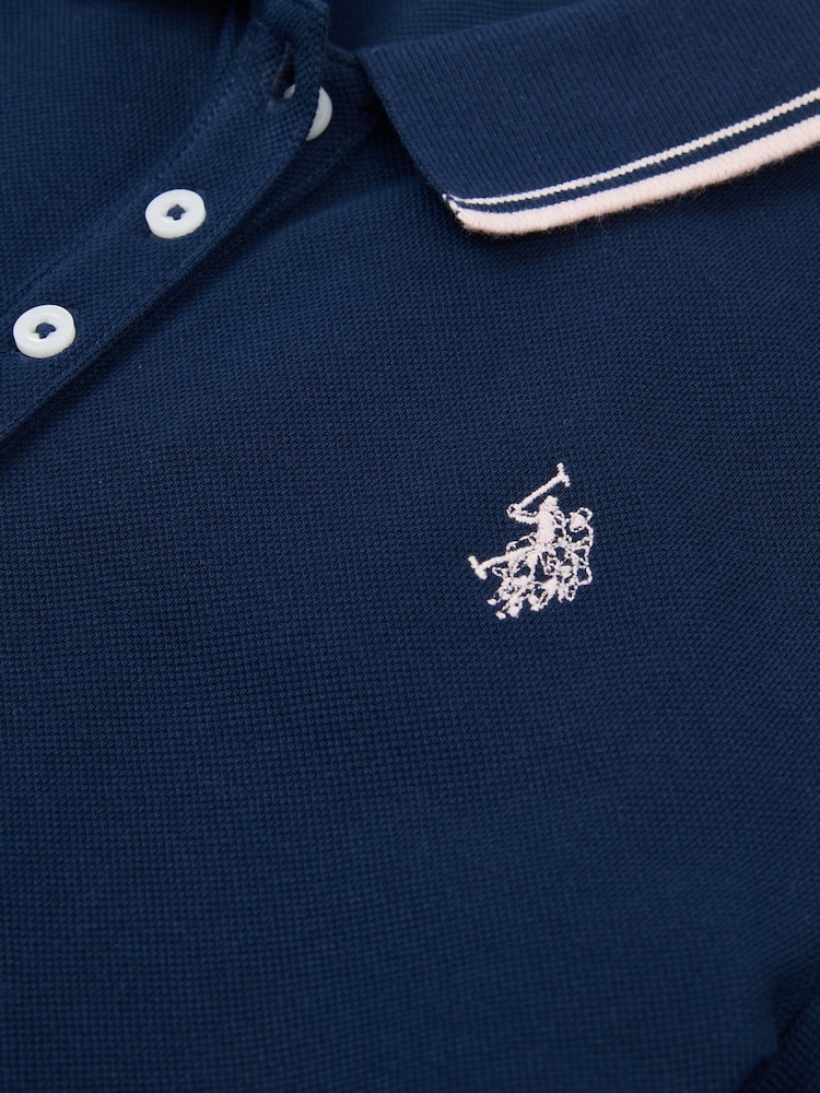 Azul oscuro - U.S. Polo Assn. Womens Polo Shirt - Imagen 7 de 7