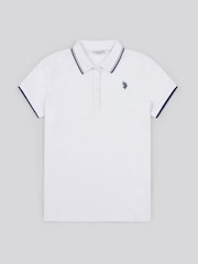 Blanco - U.S. Polo Assn. Womens Polo Shirt - Imagen 5 de 7