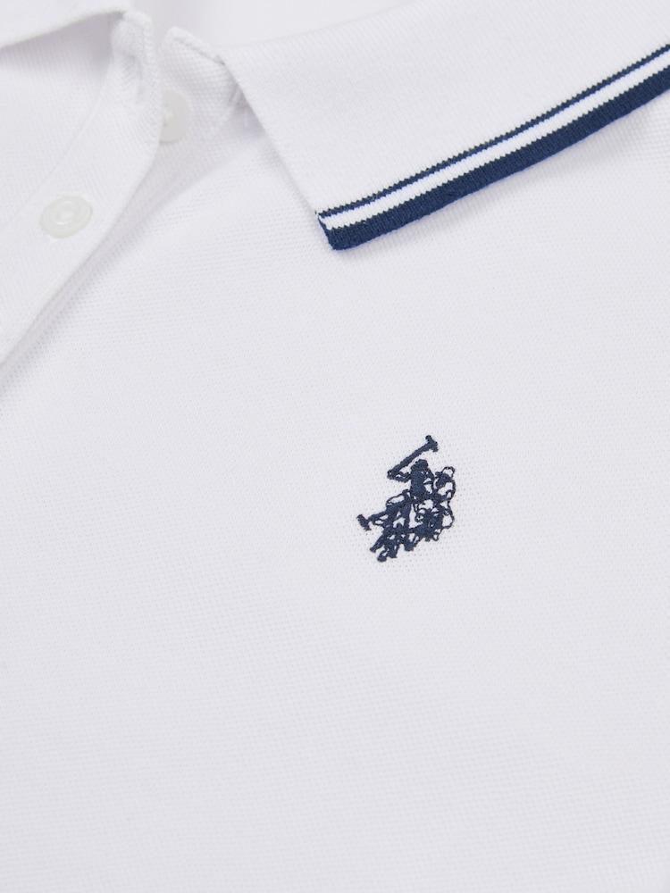 Blanco - U.S. Polo Assn. Womens Polo Shirt - Imagen 7 de 7