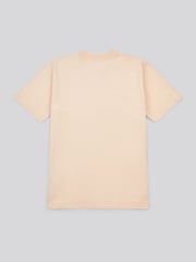 U.S. Polo Assn. Natural Womens Double Horsemen Print Crew Neck T-Shirt - Image 6 of 7