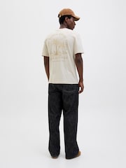 JACK & JONES Short Sleeve Summer Back Print T-Shirt - Bild 3 von 5