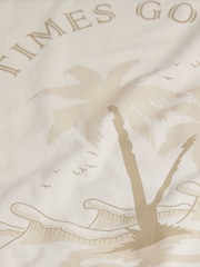 JACK & JONES Brown Short Sleeve Summer Back Print T-Shirt - Image 6 of 7