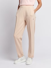 U.S. Polo Assn. Natural Womens Smart Stripe Joggers - Image 1 of 7