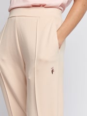 U.S. Polo Assn. Natural Womens Smart Stripe Joggers - Image 4 of 7