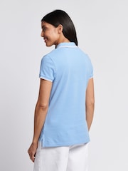 Azul - U.S. Polo Assn. Womens Polo Shirt - Imagen 2 de 7