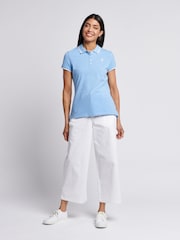 Azul - U.S. Polo Assn. Womens Polo Shirt - Imagen 3 de 7