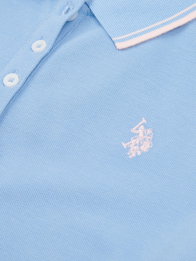Azul - U.S. Polo Assn. Womens Polo Shirt - Imagen 7 de 7